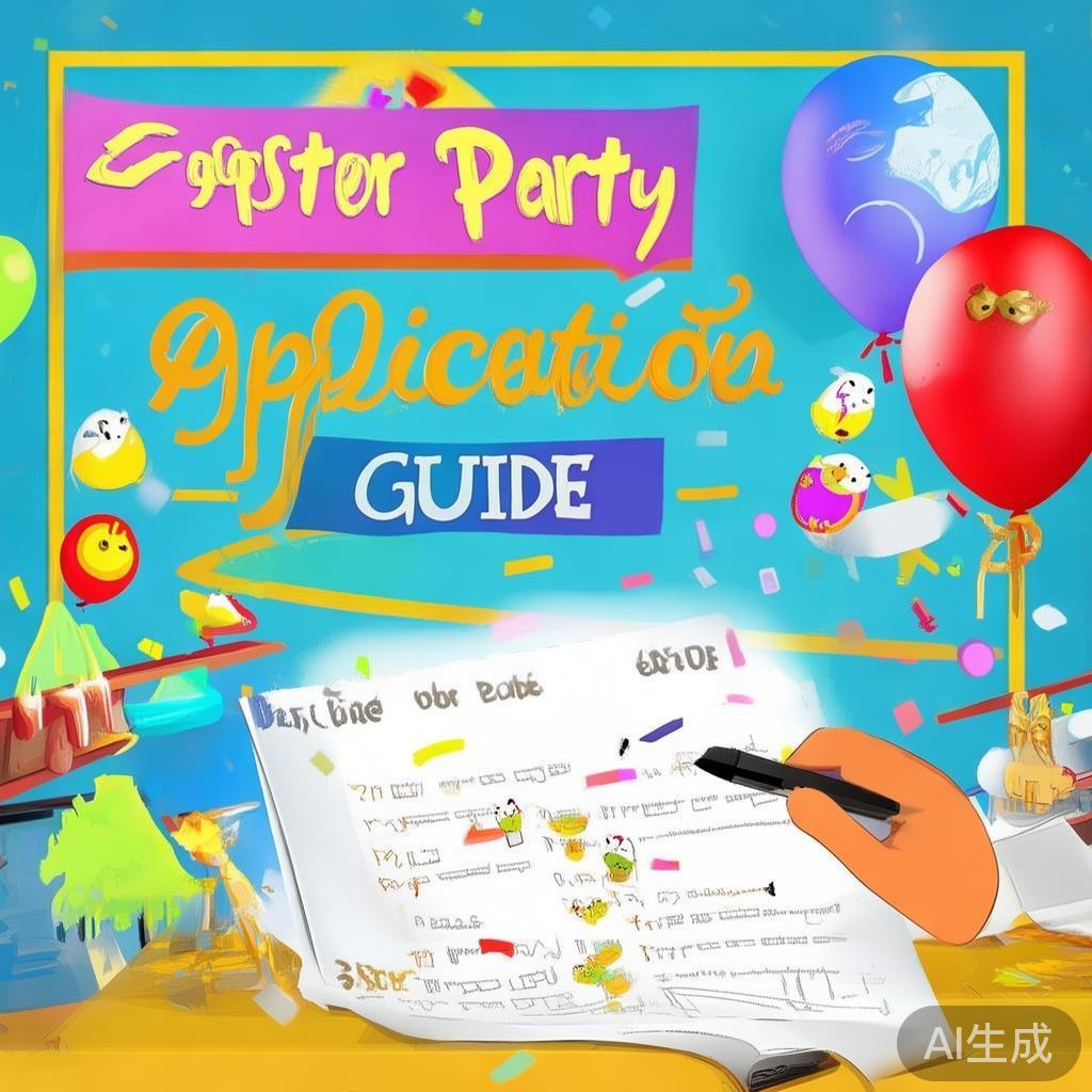 蛋仔派对申请书填写指南，从零开始轻松申请