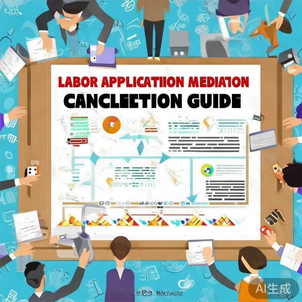 要吸引人，同时明确主题。比如劳动申请调解取消指南，合法操作流程与注意事项这样的标题，既说明了主题，又包含了关键点