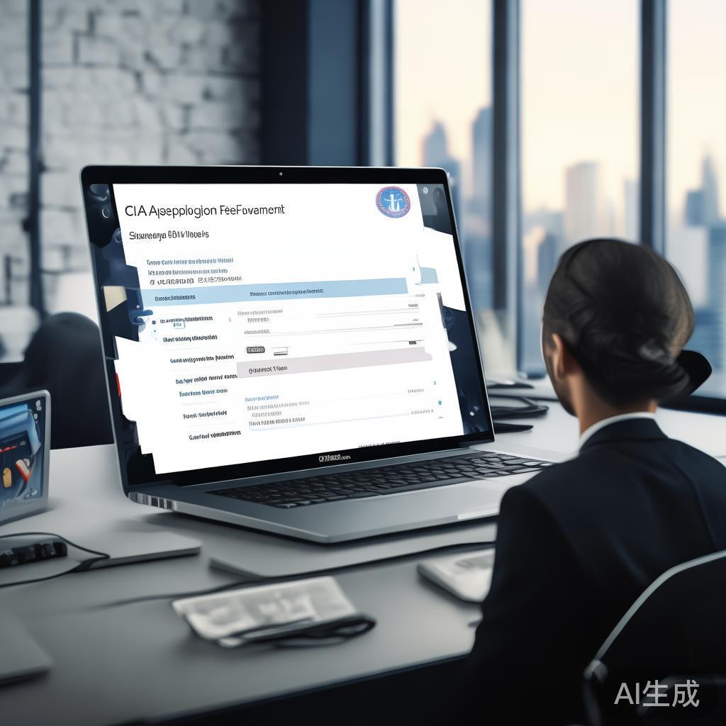 CIA申请费怎么交