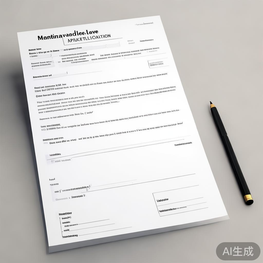 嗯,用户让我写一篇关于产假书面申请的文章,还给了标题和内容的要求。首先,我得理解用户的需求。他们可能需要一份正式的申请模板,用于公司或相关部门。所以,文章不仅要详细,还要结构清晰,方便用户直接使用 嗯,用户让我写一篇关于产假书面申请的文章,还给了标题和内容的要求。首先,我得理解用户的需求。他们可能需要一份正式的申请模板,用于公司或相关部门。所以,文章不仅要详细,还要结构清晰,方便用户直接使用