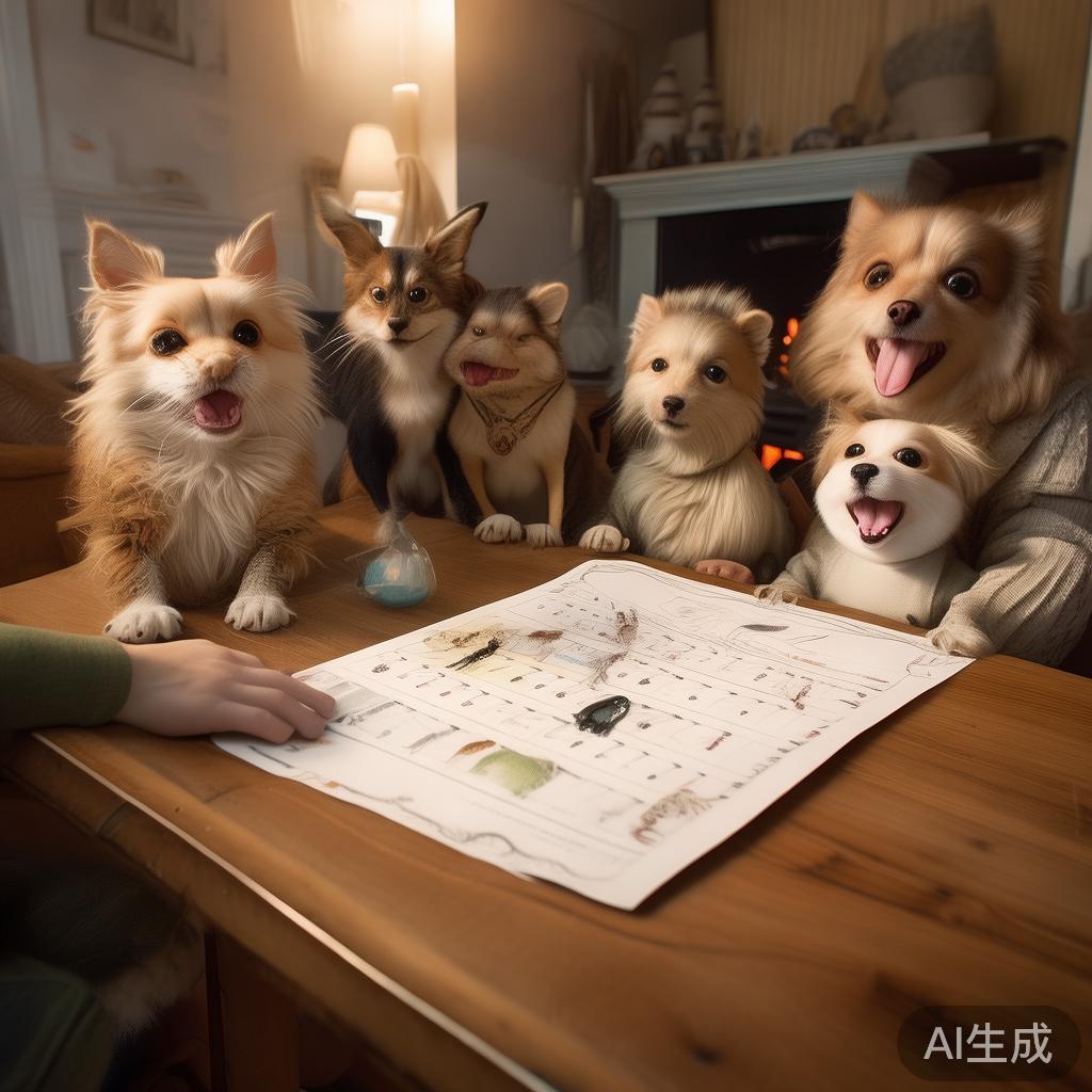 领取动物之家的台历，简单步骤与温馨体验