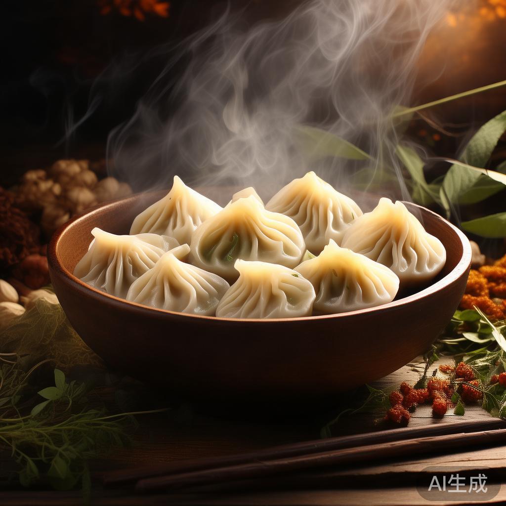 饺子本草入囊,传统美食与健康养生的完美结合 饺子本草入囊,传统美食与健康养生的完美结合