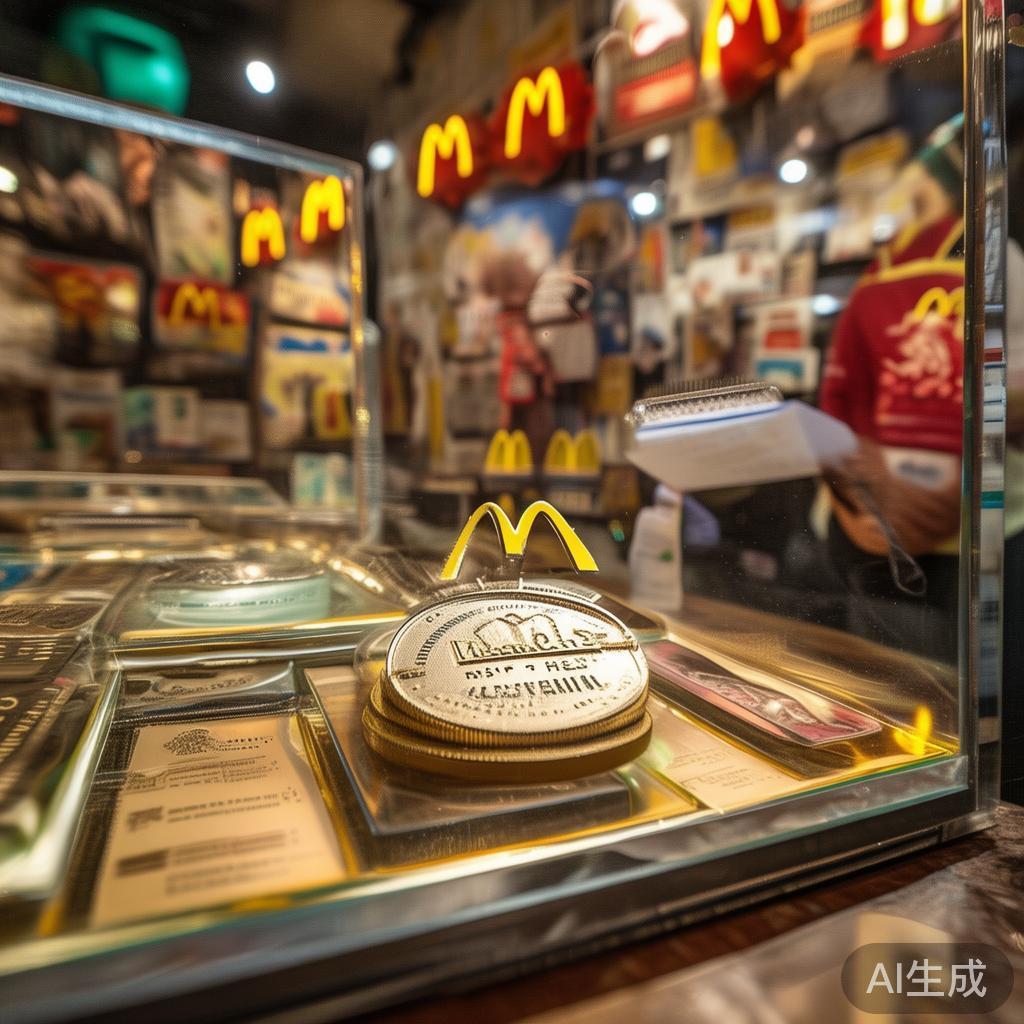 麦当劳纪念币,领取攻略与收藏价值 麦当劳纪念币,领取攻略与收藏价值