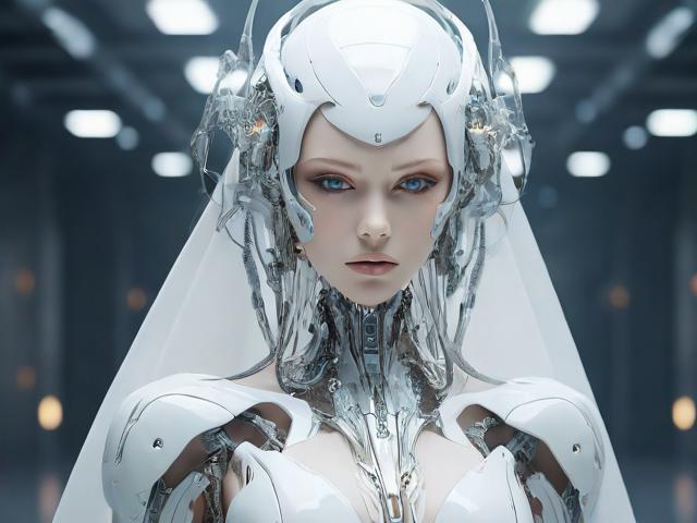 人工智能美女，未来世界的神秘面纱
