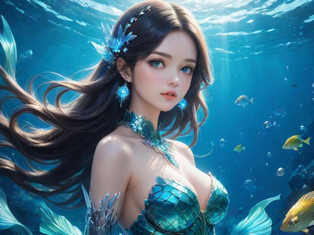 美人鱼人工智能，揭秘海洋生物与人工智能的跨界融合