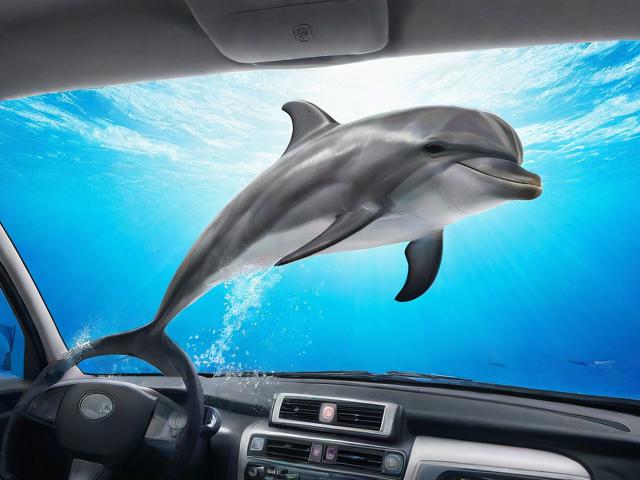 海豚奇遇，揭秘海豚如何巧妙关闭行车声音