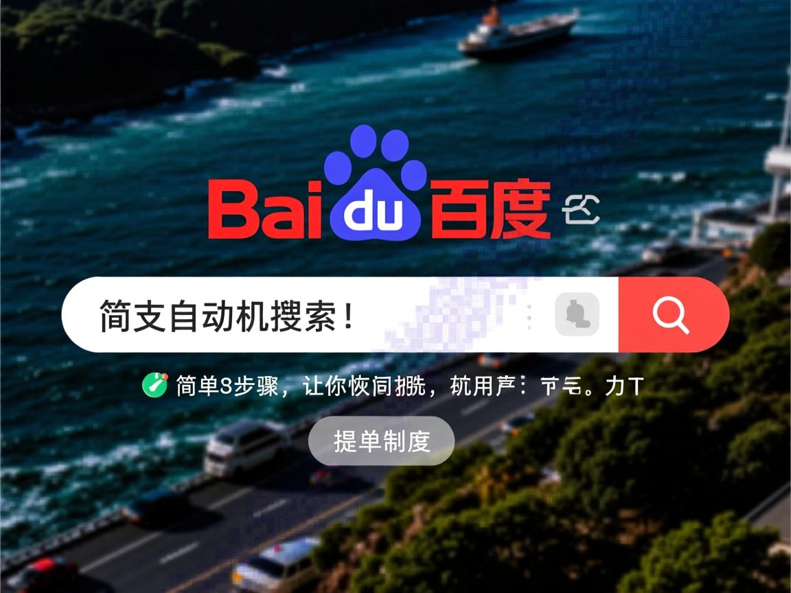 如何关闭百度自动搜索功能，简单步骤让您恢复控制权