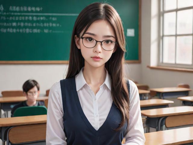 人工智能课堂上的魅力女教师，她叫什么？