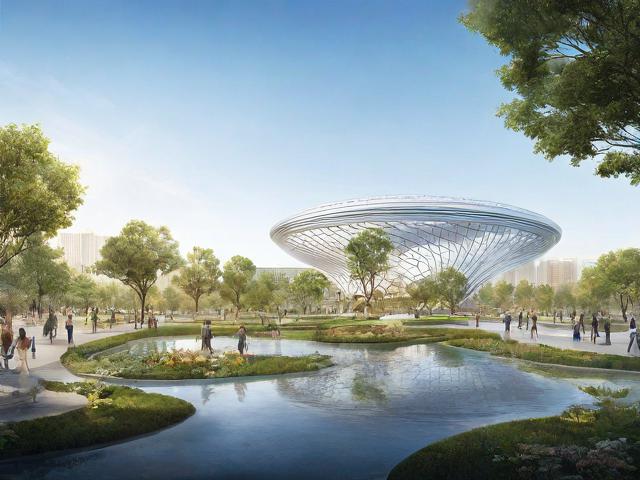 全球人工智能公园巡礼，探索未来科技与自然融合的奇妙之地