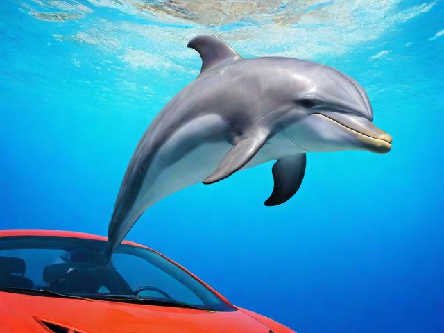 海豚的神奇技能，揭秘海豚如何关闭汽车之谜