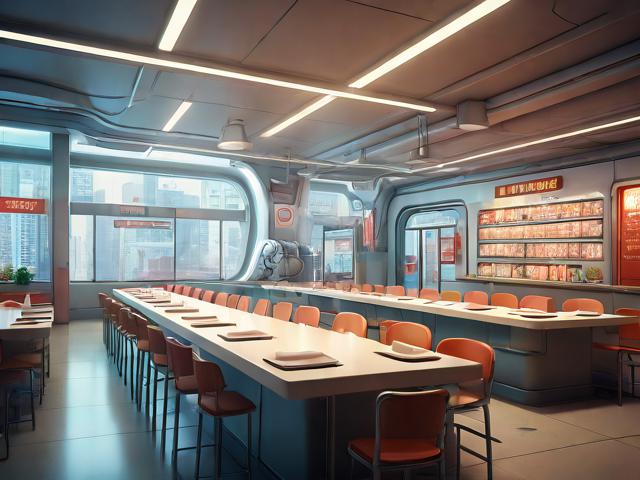 人工智能食堂，未来餐饮服务的智慧变革