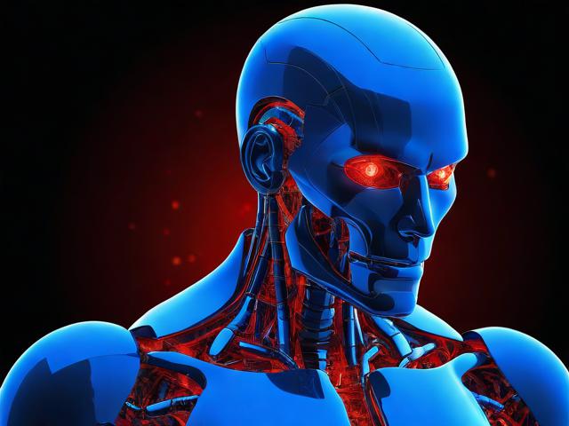 揭秘人工智能红蓝人，科技与伦理的交汇点