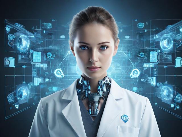 人工智能医疗界面，未来医疗健康服务的智慧之窗