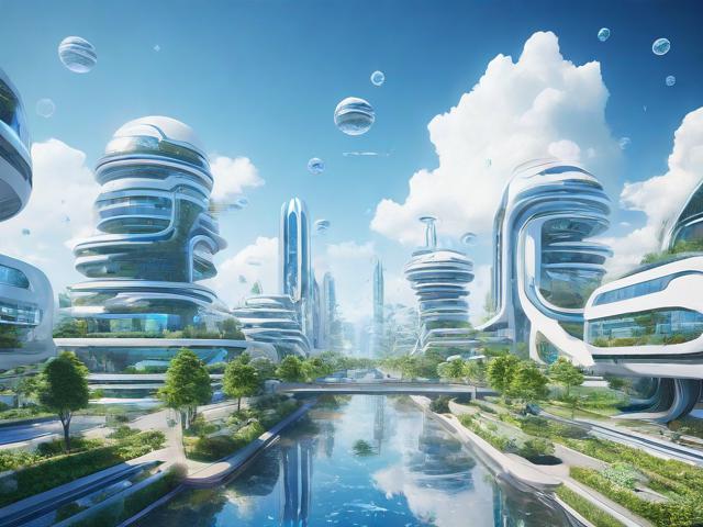 人工智能小镇，未来科技与和谐生活的交汇点